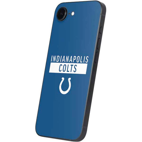 NFL Indianapolis Colts Blue Performance Series iPhone 16e Skin