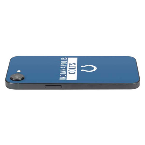 NFL Indianapolis Colts Blue Performance Series iPhone 16e Skin