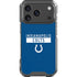NFL Indianapolis Colts Blue Performance Series iPhone 18 Pro Clear Case