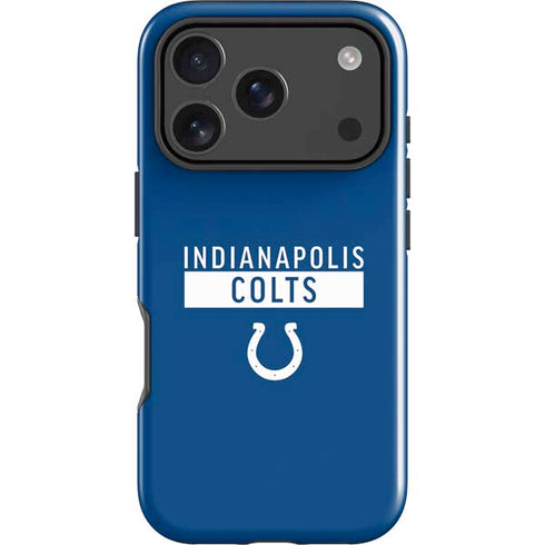 NFL Indianapolis Colts Blue Performance Series iPhone 18 Pro Impact Case