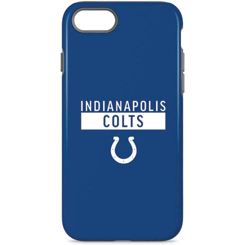 NFL Indianapolis Colts Blue Performance Series iPhone Cases