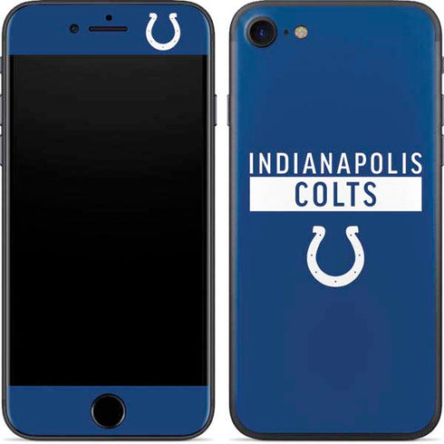 NFL Indianapolis Colts Blue Performance Series iPhone 8 Skin