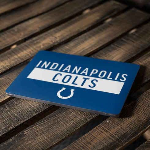 NFL Indianapolis Colts Blue Performance Series Apple MacBook Air Skin