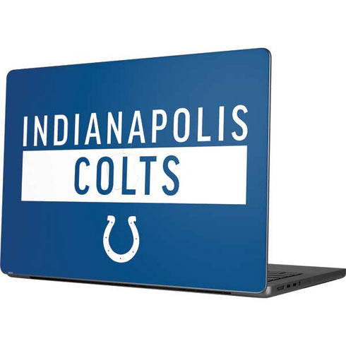 NFL Indianapolis Colts Blue Performance Series Apple MacBook Pro 14-inch Skin