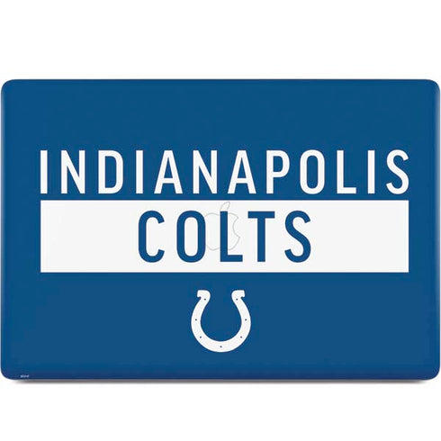 NFL Indianapolis Colts Blue Performance Series MacBook Skins