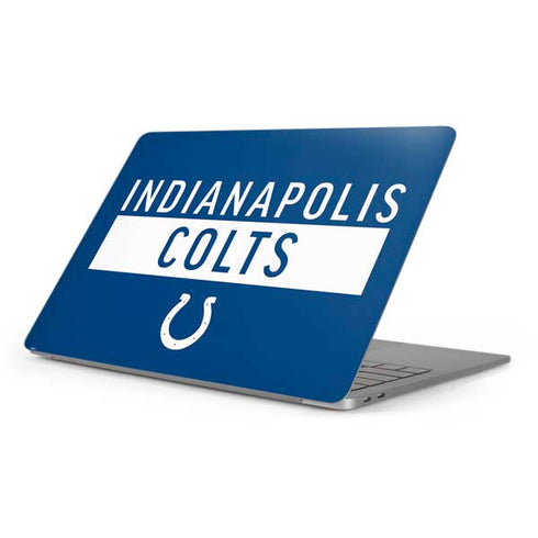 NFL Indianapolis Colts Blue Performance Series Apple MacBook Pro 16-inch Skin