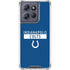 NFL Indianapolis Colts Blue Performance Series Moto G 5G (2025) Clear Case