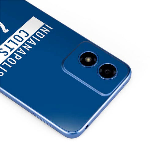 NFL Indianapolis Colts Blue Performance Series Moto G Play 4G (2024) Skin