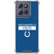 NFL Indianapolis Colts Blue Performance Series Moto G Stylus 5G (2025) Clear Case