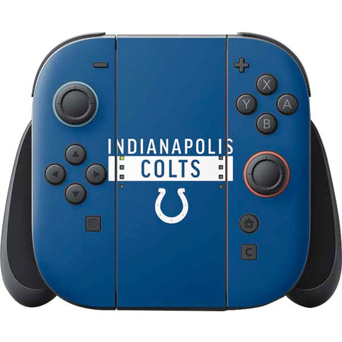 NFL Indianapolis Colts Blue Performance Series Nintendo Skins