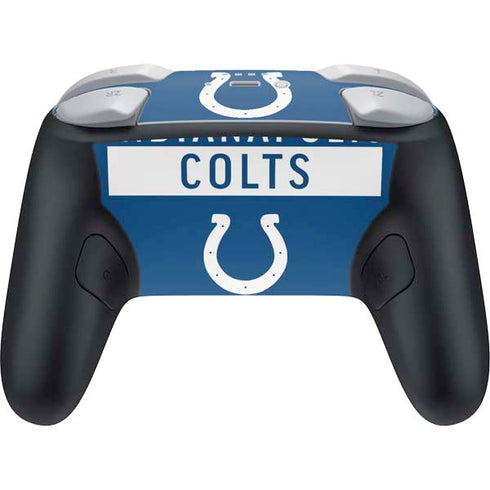 NFL Indianapolis Colts Blue Performance Series Nintendo Switch 2 (2025) Pro Controller Skin