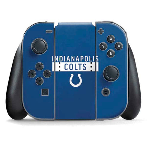 NFL Indianapolis Colts Blue Performance Series Nintendo Skins