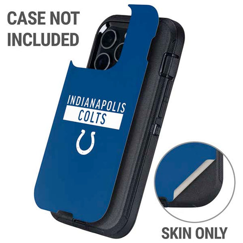 NFL Indianapolis Colts Blue Performance Series Otterbox Defender iPhone Skin