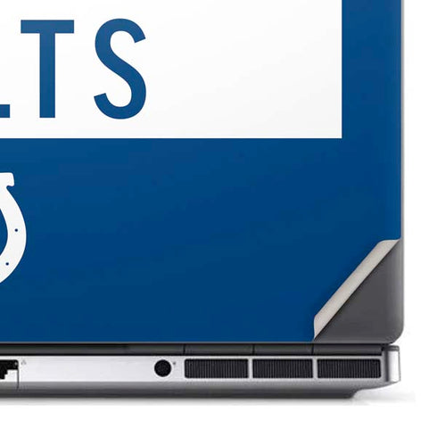 NFL Indianapolis Colts Blue Performance Series Dell Precision Skin
