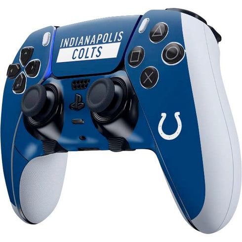 NFL Indianapolis Colts Blue Performance Series PS5 DualSense Edge Pro Controller Skin