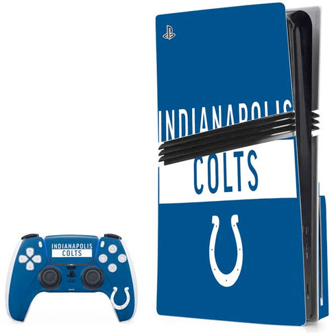 NFL Indianapolis Colts Blue Performance Series PlayStation PS5 Skins