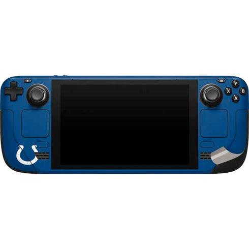 NFL Indianapolis Colts Blue Performance Series Steam Deck Handheld Gaming Computer Skin