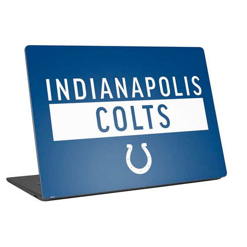 NFL Indianapolis Colts Blue Performance Series Laptop Skins