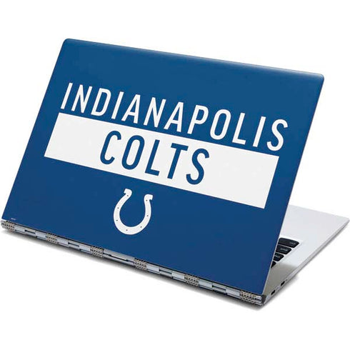 NFL Indianapolis Colts Blue Performance Series Yoga 910 2-in-1 14in Touch-Screen Skin