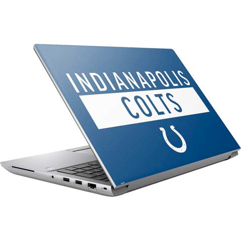 NFL Indianapolis Colts Blue Performance Series HP ZBook Fury 16 G10 Skin