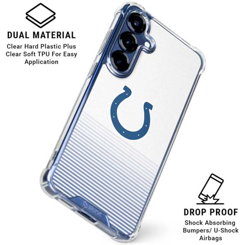 NFL Indianapolis Colts Breakaway Galaxy S25 Plus Clear Case