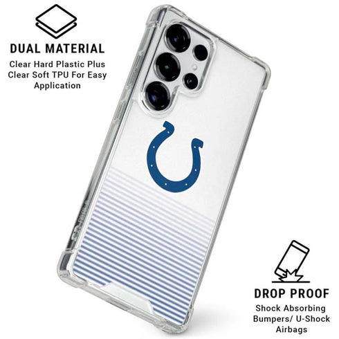 NFL Indianapolis Colts Breakaway Galaxy S25 Ultra Clear Case