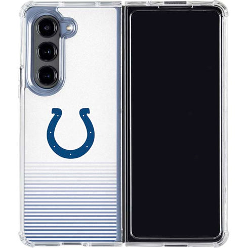 NFL Indianapolis Colts Breakaway Galaxy Z Fold5 5G Clear Case
