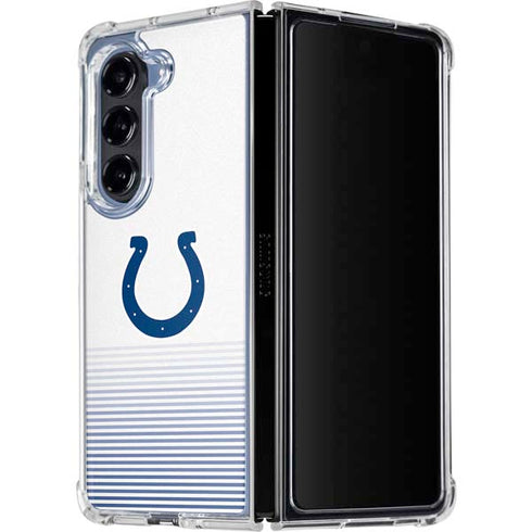 NFL Indianapolis Colts Breakaway Galaxy Z Fold5 5G Clear Case
