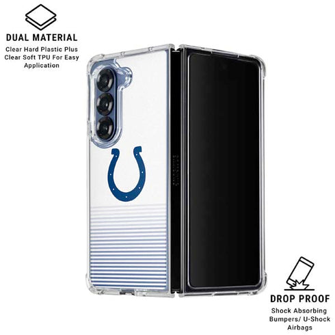 NFL Indianapolis Colts Breakaway Galaxy Z Fold6 Clear Case
