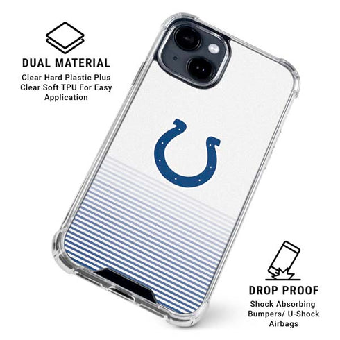 NFL Indianapolis Colts Breakaway iPhone 15 Clear Case