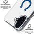 NFL Indianapolis Colts Breakaway iPhone 16 Plus Clear Case