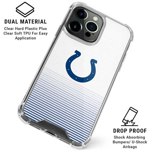 NFL Indianapolis Colts Breakaway iPhone 16 Pro Max Clear Case