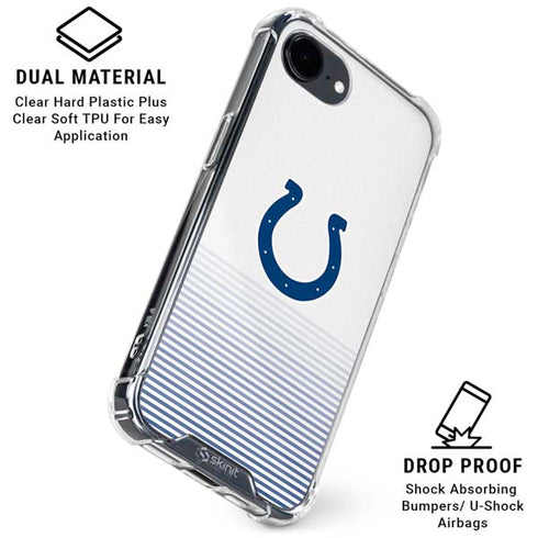 NFL Indianapolis Colts Breakaway iPhone 16e Clear Case