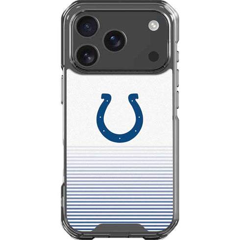 NFL Indianapolis Colts Breakaway iPhone 18 Pro Clear Case