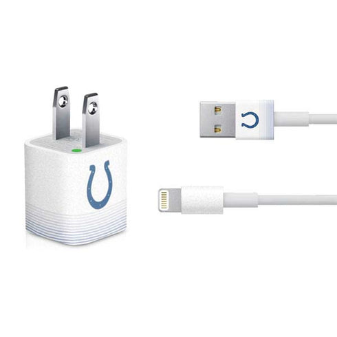 NFL Indianapolis Colts Breakaway iPhone Charger (5W USB) Skin