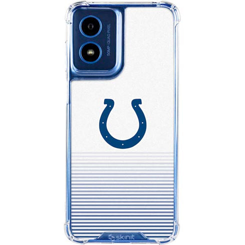 NFL Indianapolis Colts Breakaway Moto G 5G (2024) Clear Case