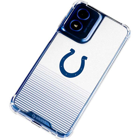 NFL Indianapolis Colts Breakaway Moto G 5G (2024) Clear Case