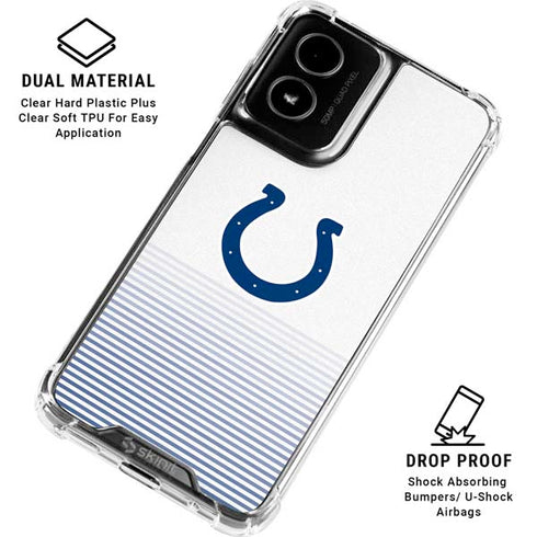 NFL Indianapolis Colts Breakaway Moto G Power 5G (2024) Clear Case