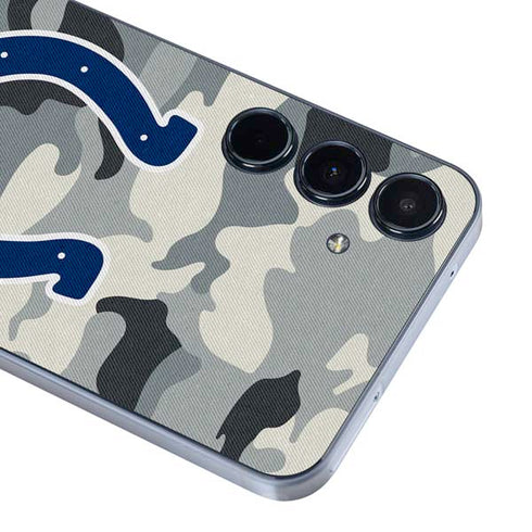 NFL Indianapolis Colts Camo Galaxy A35 5G Skin