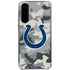 NFL Indianapolis Colts Camo Galaxy A36 5G Clear Case