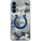 NFL Indianapolis Colts Camo Galaxy A55 5G Clear Case