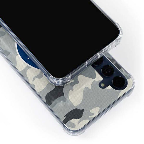NFL Indianapolis Colts Camo Galaxy A55 5G Clear Case