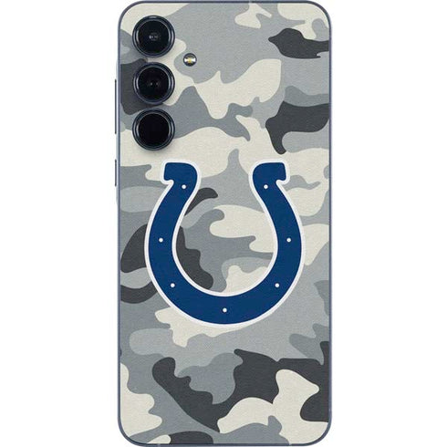 NFL Indianapolis Colts Camo Galaxy A55 5G Skin