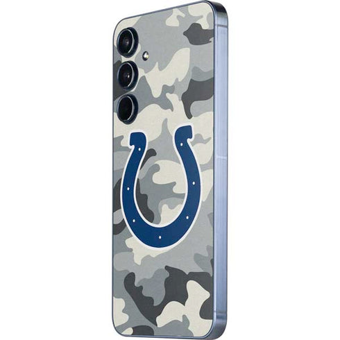 NFL Indianapolis Colts Camo Galaxy A55 5G Skin