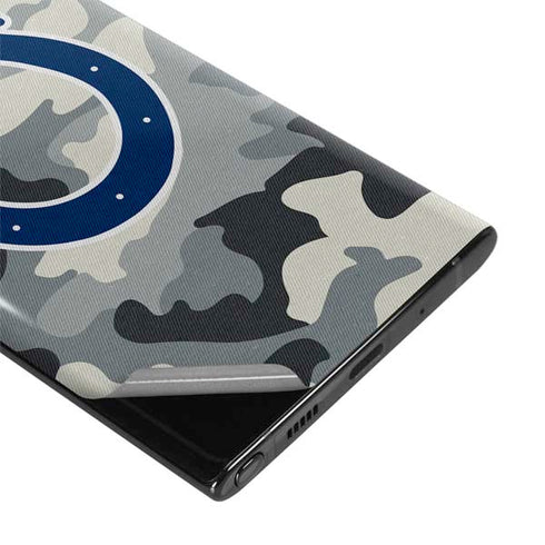 NFL Indianapolis Colts Camo Galaxy Note 10 Plus Skin