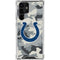 NFL Indianapolis Colts Camo Galaxy S23 Ultra Clear Case