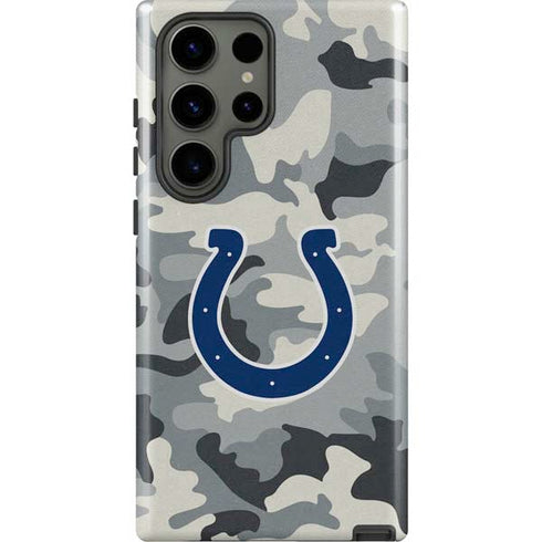 NFL Indianapolis Colts Camo Galaxy S23 Ultra Pro Case