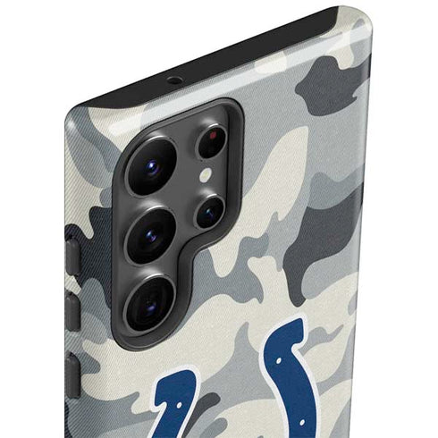 NFL Indianapolis Colts Camo Galaxy S23 Ultra Pro Case