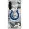NFL Indianapolis Colts Camo Galaxy S24 FE Clear Case