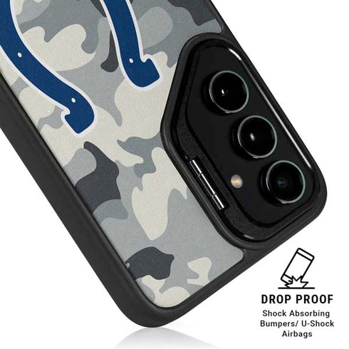 NFL Indianapolis Colts Camo Galaxy S25 Kickstand Case